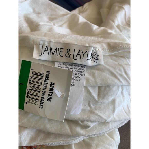 Jamie&Layla NWT short sleeve explore the world is yours trees and plants large - Picture 5 of 5